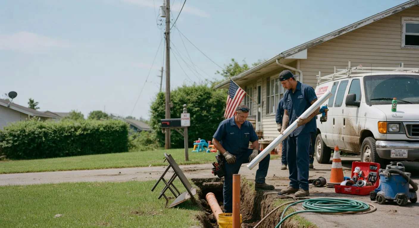 Drain Cleaning in Kincaid, KS near me